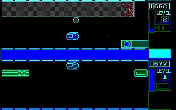 Corridor Conflict (UK) (1987) screen shot game playing